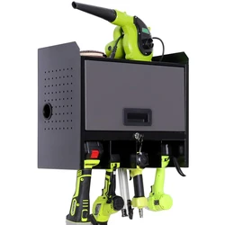 Supporto Da Parete Per Organizer Per Utensili Elettrici A 4 Strati Rack Di Stoccaggio Per Gancio Per Trapano A Batteria Per Organizzazione Di Garage~p223897347