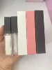 empty Black tube with white box