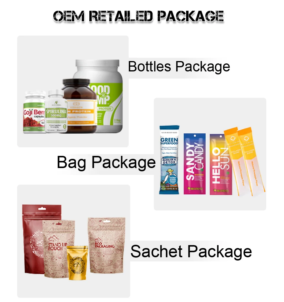 Private Labels Organic Plant Based Protein Weight Loss Vegan Protein