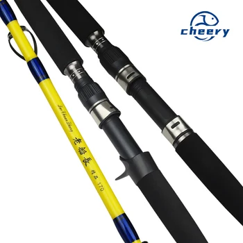 High Carbon XH Power Jigging Boat Rod for Big Game Fishing-1.6m/1.7m/1.9m Length Options – Metal Jig – view 2