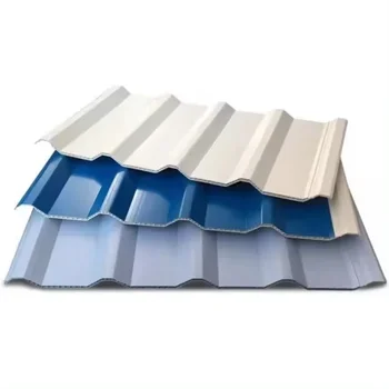 Light weight building material corrugated hollow pvc roof sheet for Pig farm