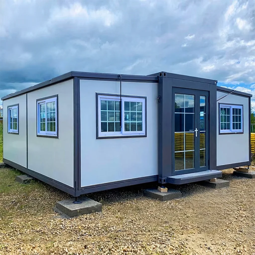 SHARBON Customized Prefabricated Expandable Container House Steel Construction Breathable Design for Office Hotel Warehouse Use