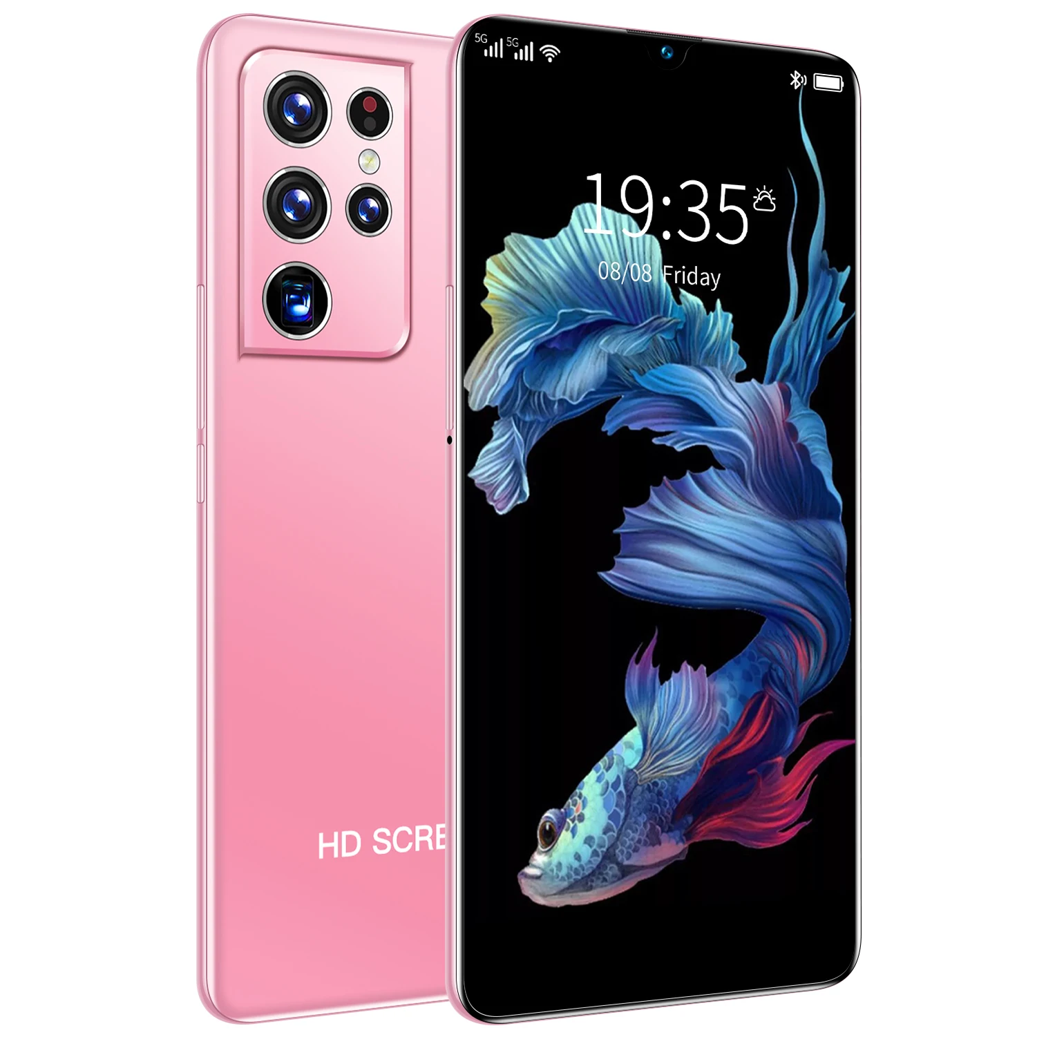 2021 оригинальный Galxay S21 + Ультра смартфон 6,8 дюйма 16 + 512GB Android 10-ядерный большой емкости мобильных телефонов 5G с Face ID разблокировать