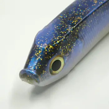 CHEERY Factory Price 4 Sizes 3D Eyes Artificial Hard Bait T-Tail Paddle Tail Fish Lure PVC River Use – Hard Lure – view 4