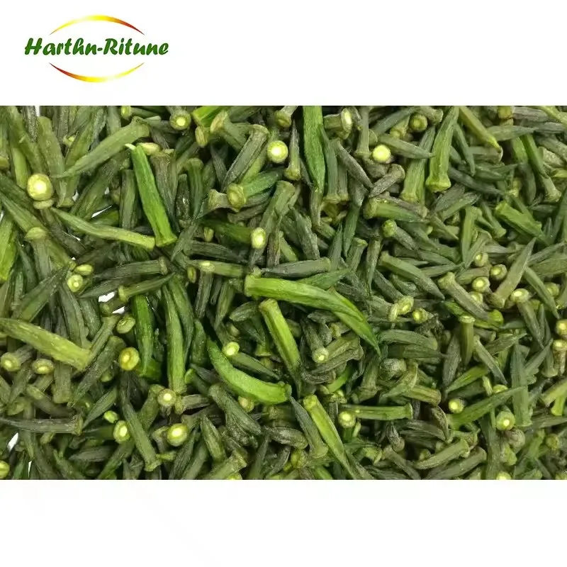 Toptan Sağlam Şirniyyat Vakuumda Qızardılmış Bamya Qurudulmuş Tərəvəz Çipsləri