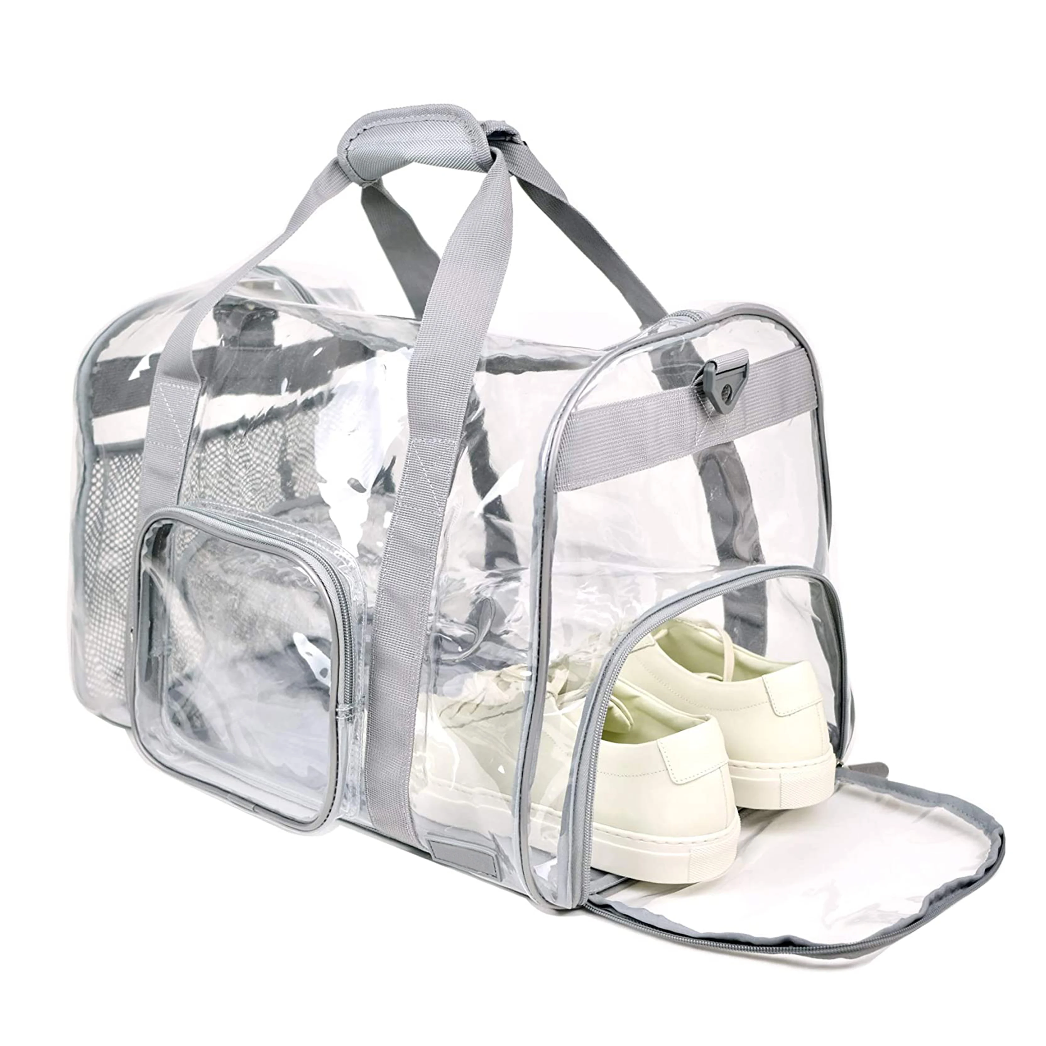Custom Transparent Leisure Weekend Holographic Overnight Beach PVC Clear  Travel Sports Waterproof Fitness Duffel Gym Duffle Bag - China PVC  Transparent Bag and PVC Clear Bag price