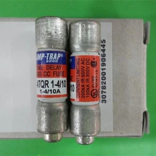 1 Pz Fusibile Ritardo Tempo Ferraz Shawmut ATQR4 ATQR-4 4A 600 V - Foto 6