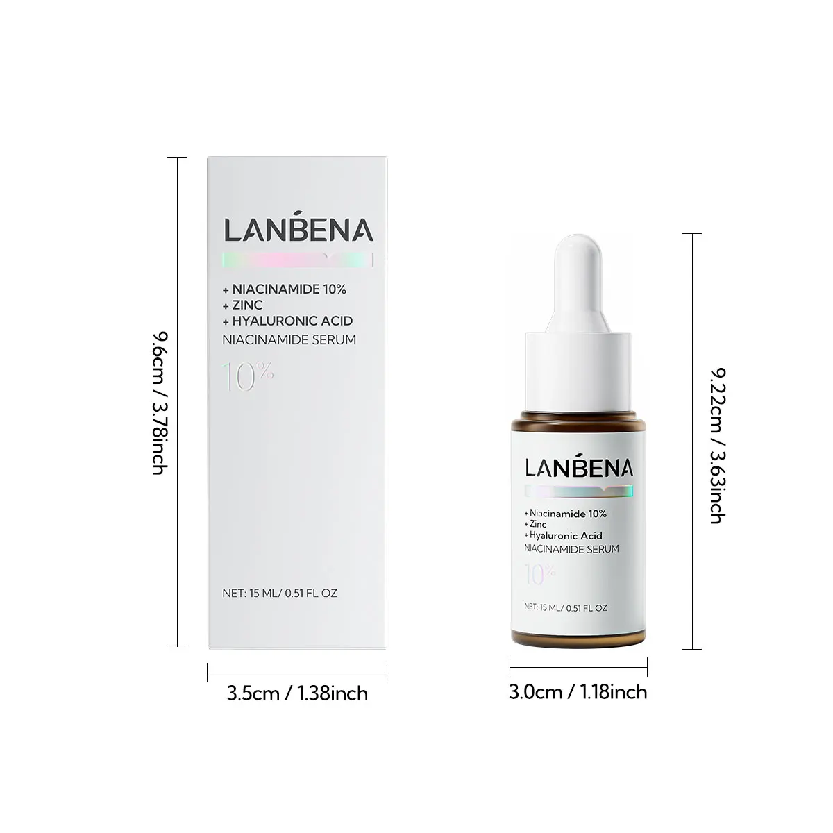 Lanbena Wholesale Niacinamide Serum for Face, Anti Aging Serum, Hydrating Serum for Moisturize Skin manufacture