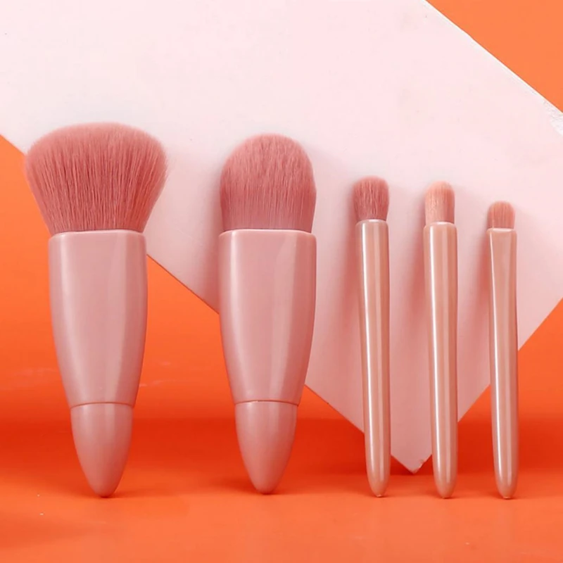 Golbylicc Travel Size Makeup Brushes Set Mini Makeup Brushes, Small  Complete Function Cosmetic Brushes Kit with Case and Mirror Perfect for On  The Go