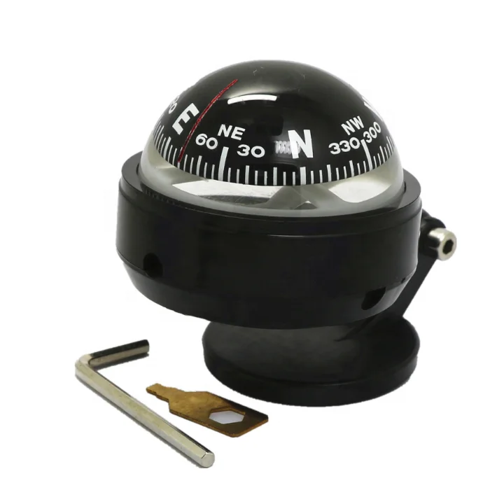 Boat Boat Compass Vehicle Compass Navigation Direction Pointing Mini Guide Ball,Suitable for Car Truck or Cycling Travelling 