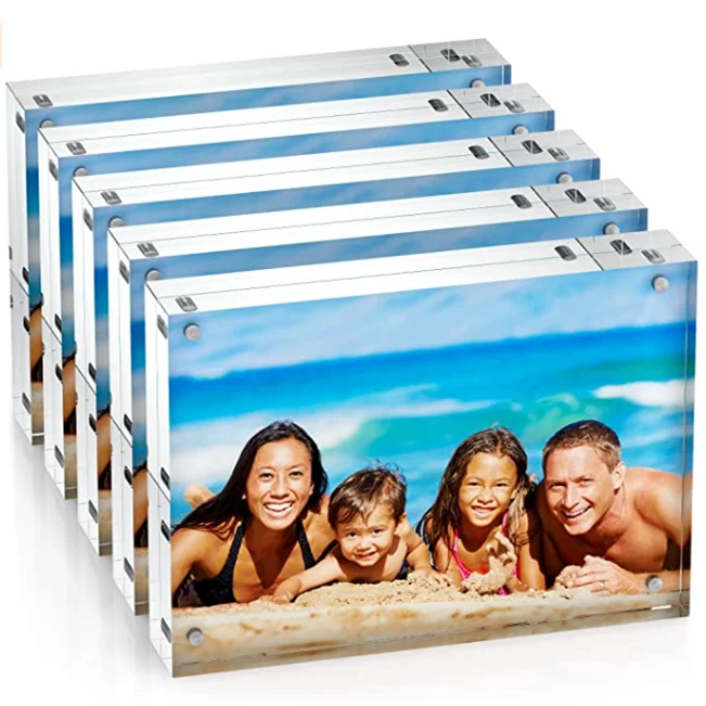 50x70 Frame Acrylic Magnet Photo Frame  Wholesale 5x7 Picture Frame Supplier