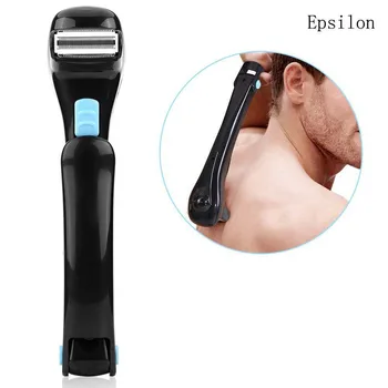 Epsilon-afeitadora de espalda extensible para hombres, maquinilla