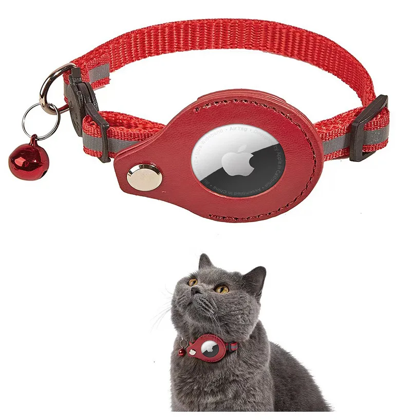 High Quality Oem Airtag Cat Collar Dog Pet Gps Mini Tracker Reflective