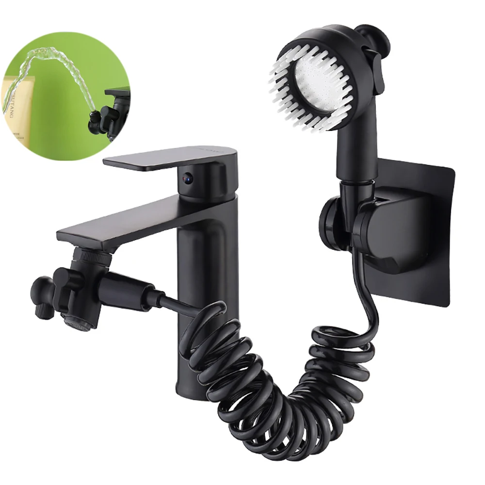 Sink Handheld Shower Kit Kitchen Bathroom Faucet Sprayer Attachment For Hair Washing,Baby Shower