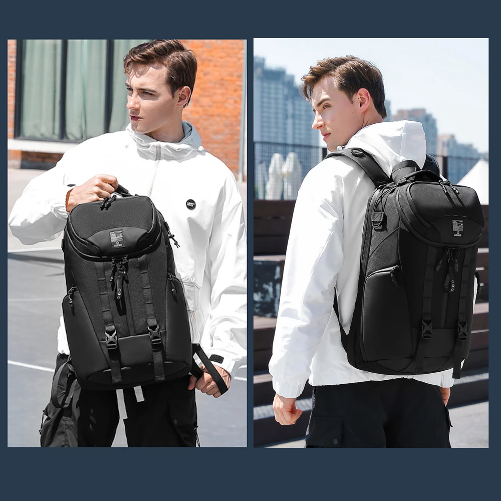 Ozuko 9639 Durable Anti Theft Business Toiletry Laptop Bag Hiking Rucksack Smart Travel Bag OEM Smart Travelling Sport Backpack