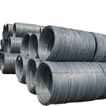 1006 1008 1022 High Carbon Steel Wirefactory Price 6.5mm 5.5mm 8mm Galvanized Steel Wire Spring Wire