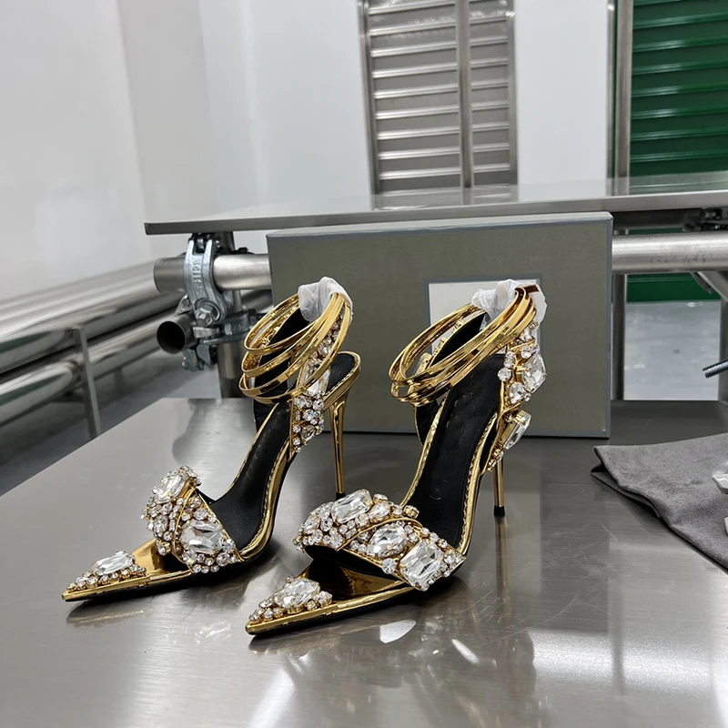 candis rhinestone heels