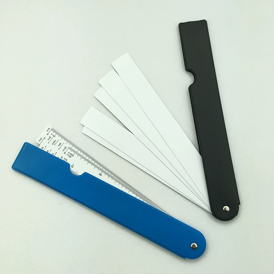 Foldable Fan Reduction Scale Ruler with 5 Blades for Engineering Architects