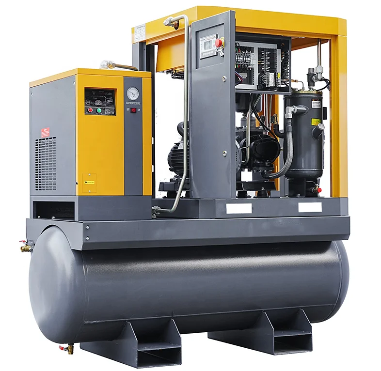 APCOM 30kw 40hp Screw piston diesel or electric oil free silent portable 185 cfm air compressor for food beverage mining