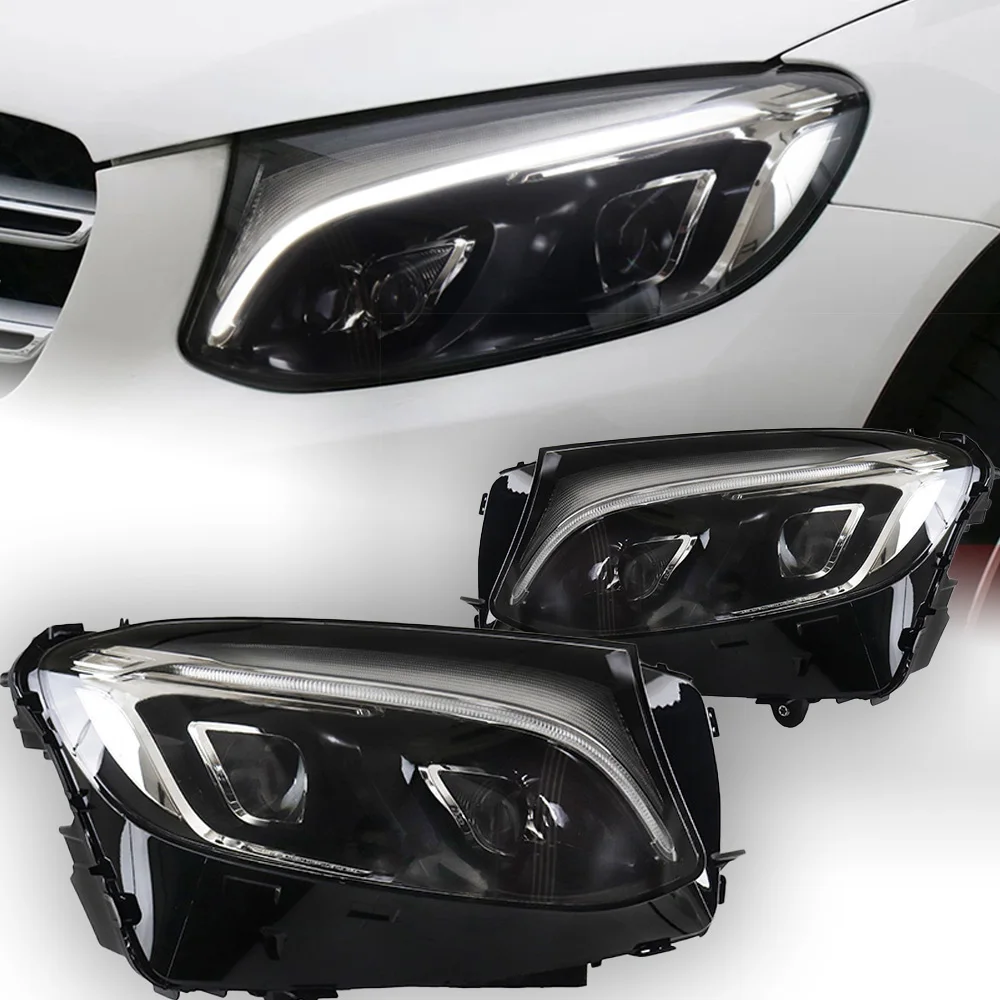 LED Headlights for Mercedes-Benz GLC X253 (2015-2020) - Projector