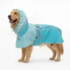 Outdoor rain jacket/poncho - Glacier Blue