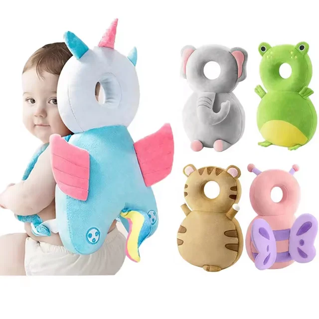 Hot Sale Toddler Head Protectors Cute Animal Design Walking Cushioned Baby Safety Anti-fall Backpack Pillow