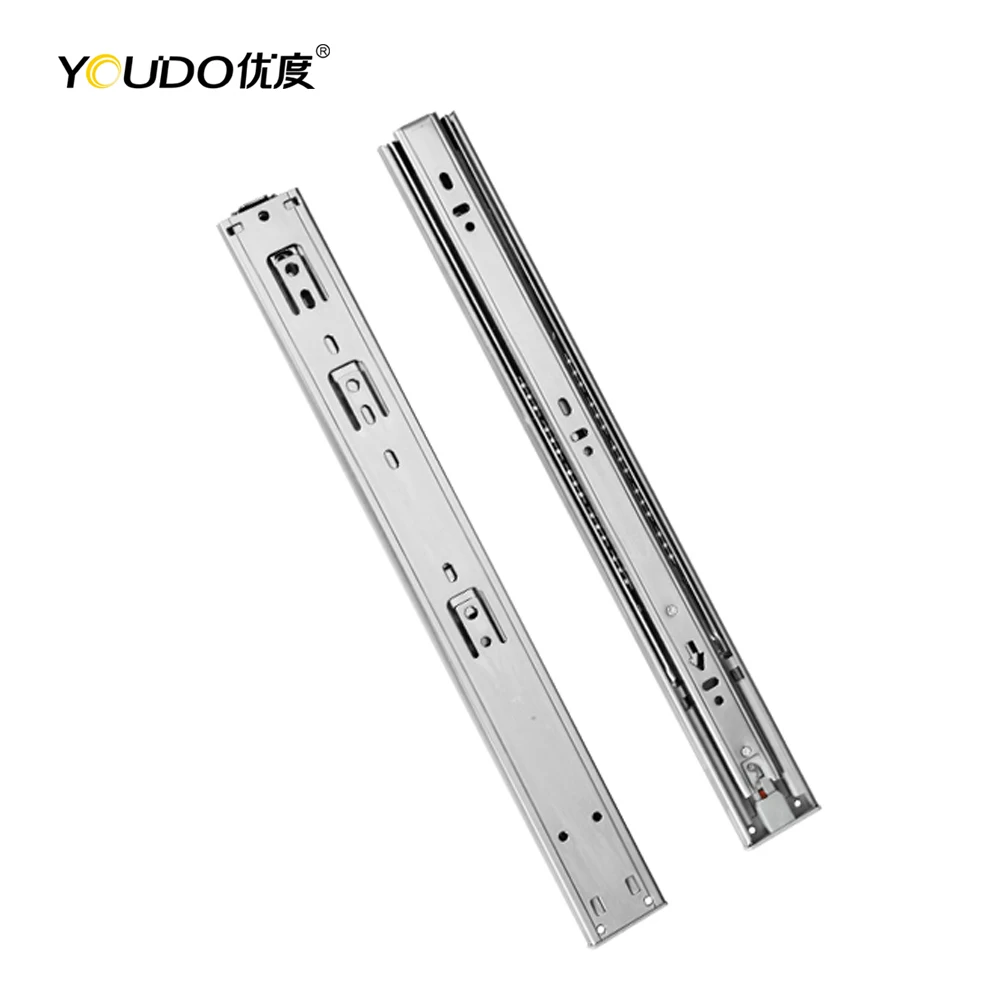 Youdo Drawer Guides Ball Bearing Drawer Runners Soft Close And Sides 3