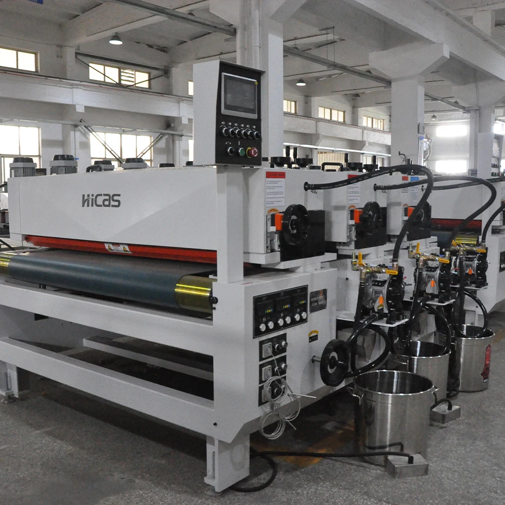 Precision Customized Woodworking Electric Automatic MDF UV Paint Roller Coating Machine