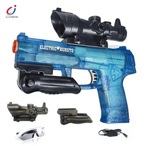 Chengji New Products Simulated Bullet Gun Shooting Toy M92 Electric Super Electric Toy Gun