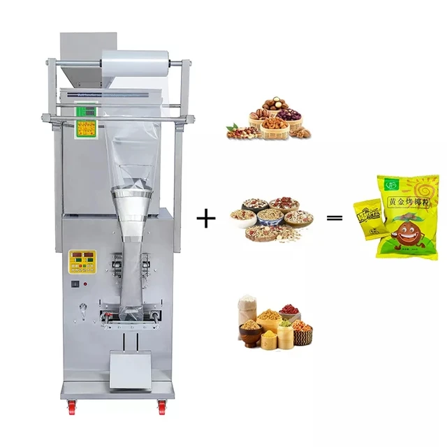 Automatic Weighing Pack Packaging Machinery Packing Food Powder Sugar Packaging Machine