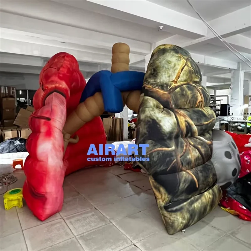 Advertising Sale Decoration Inflatable Cigarette Lung Model,simulate  Inflatable Body Organ Lung Balloon