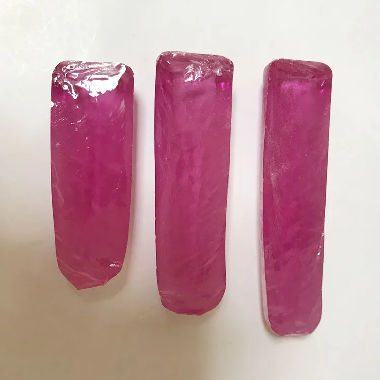 Made in China Rough Synthetic Ruby Stone Rough Corundum Gemstones for Jewelry Making