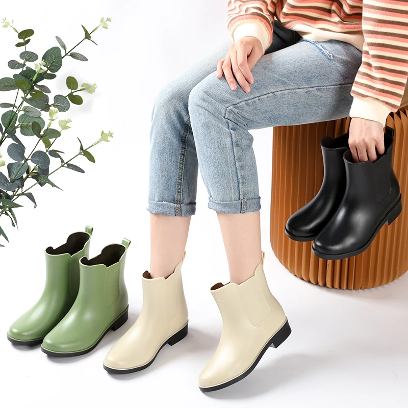 ankle boot wellies new look