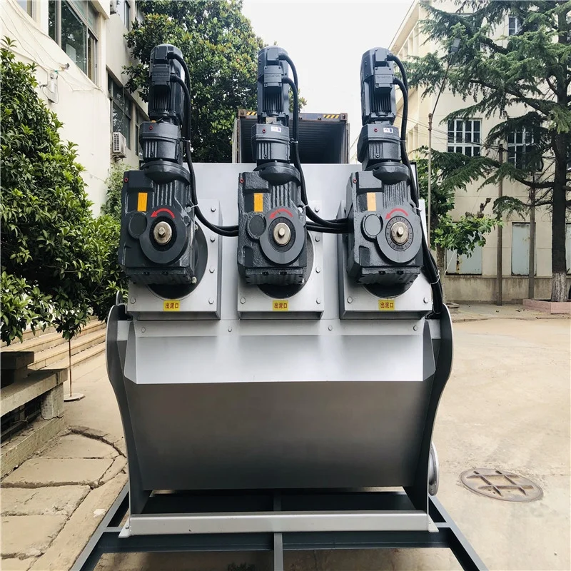 Wastewater Treatment Sludge Dehydrator Screw Press Equipment for Wastewater Treatment details