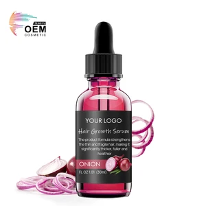 Organic Anti Hair Loss Treatment Red Onion Hair Growth Oil Serum Private Label