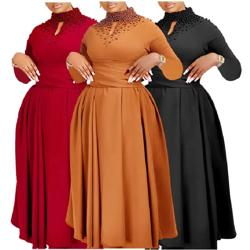 trendy formal dresses for women Off-Shoulder Long Classy Formal Dress with Side Slit Emerald / XSmall main image 1