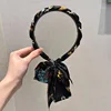 Black ribbon headband