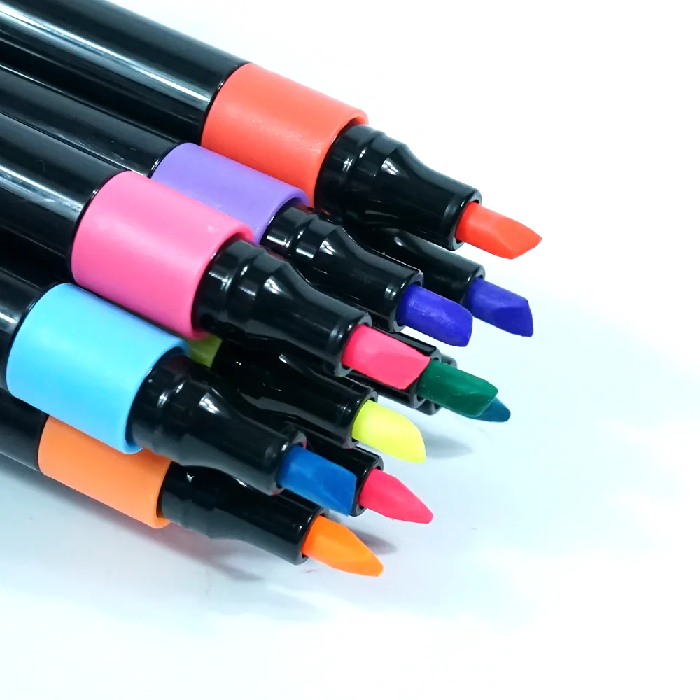 TouchNew 168 pennarelli con doppia punta alcool perfetti per dipingere, colorare e disegnare