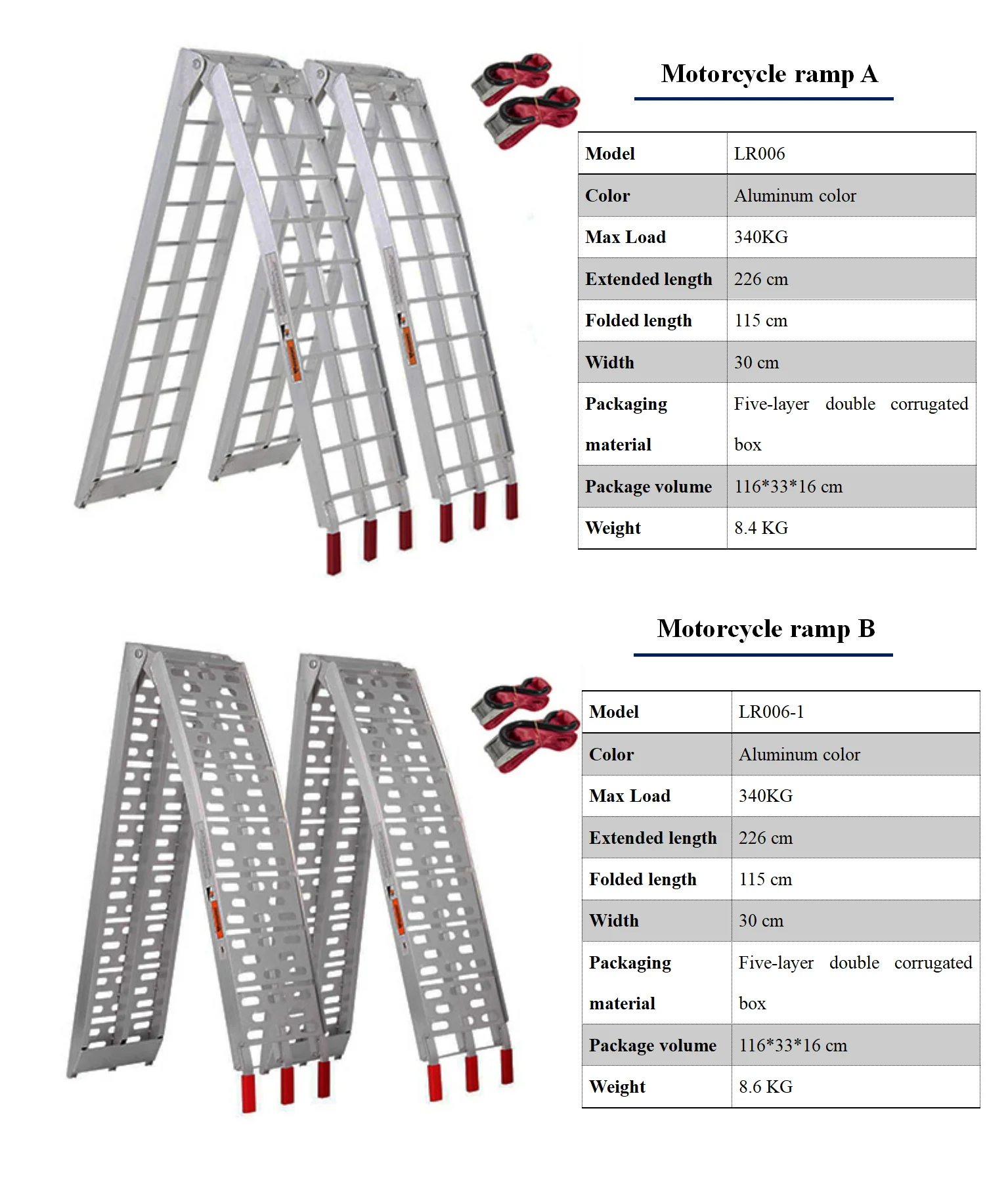 product aluminium loading ramp atv ramp more weight bearing motorcycle ramp-19