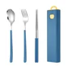 Completo blu da 3 pezzi