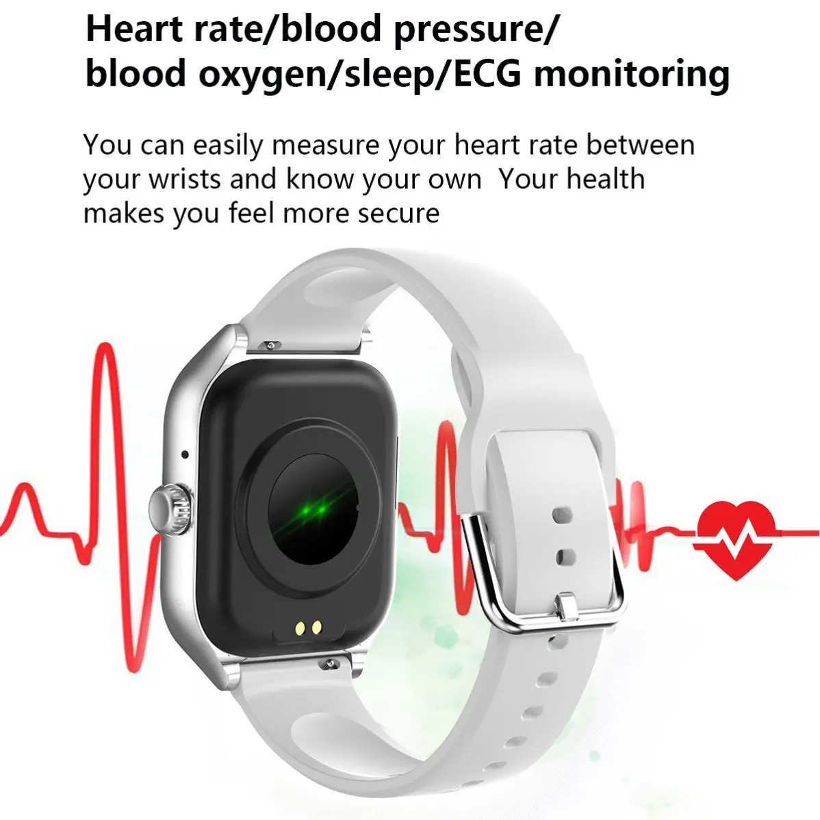 2025 Smart Watch 1.83 Inch Android IOS Waterproof Sports Fitness Heart Rate Sleep Tracke aperçu 6