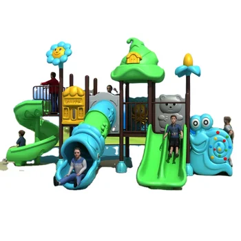 The latest theme outdoor playground best-selling outdoor plastic slide children's outdoor playground