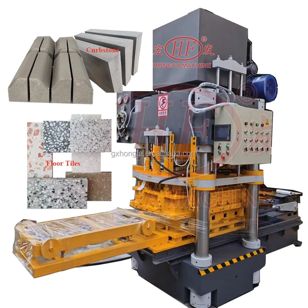 Hongfa Concrete Roof Tile Making Machine Cement Tile Laying Machine Small Concrete Roof Tile Making Machine
