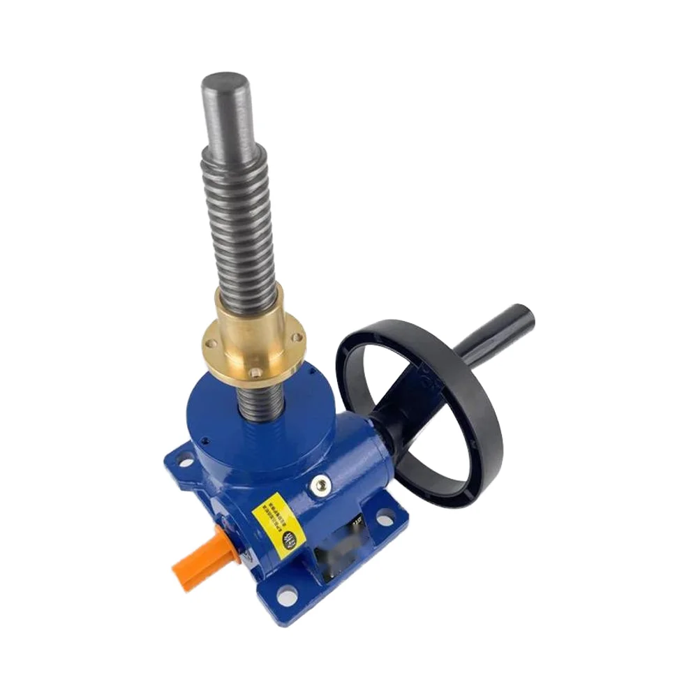 Hot Sale Hand Crank Table Lift Flange Screw Jack with Helical Gearing Arrangement Speed Reducers Product Category