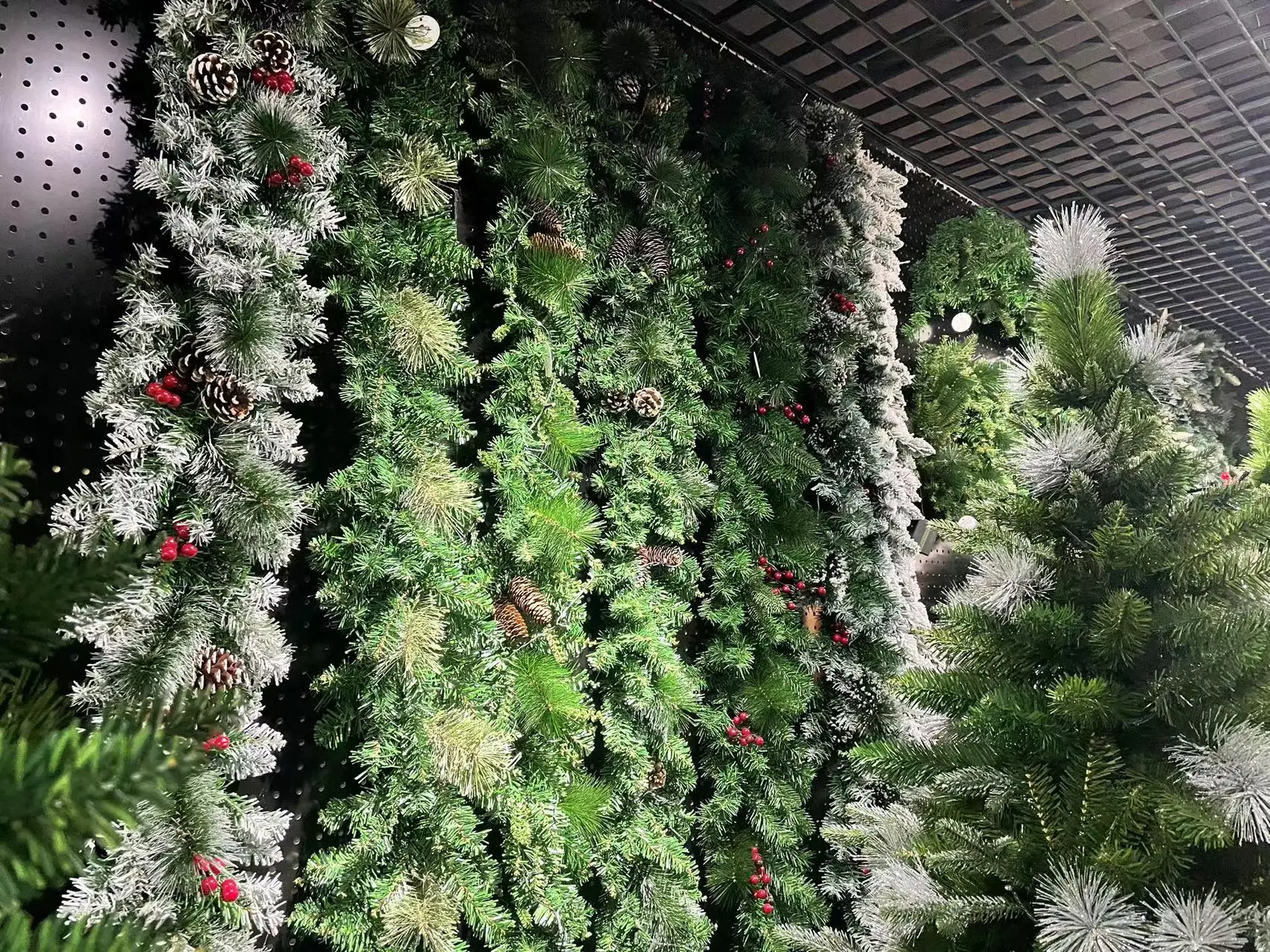 Wholesale Customized 612ft Luxury Flocked Xmas Tree Arbol De Navidad