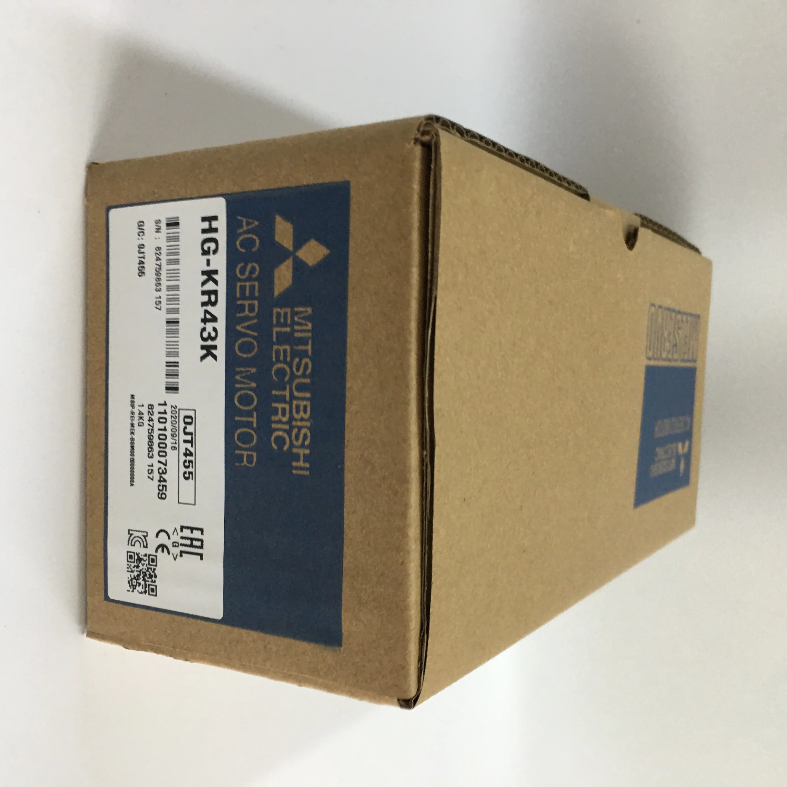 Mitsubishi AC servo motor HG-KR43K Mitsubishi AC servo motor HG-KR43K