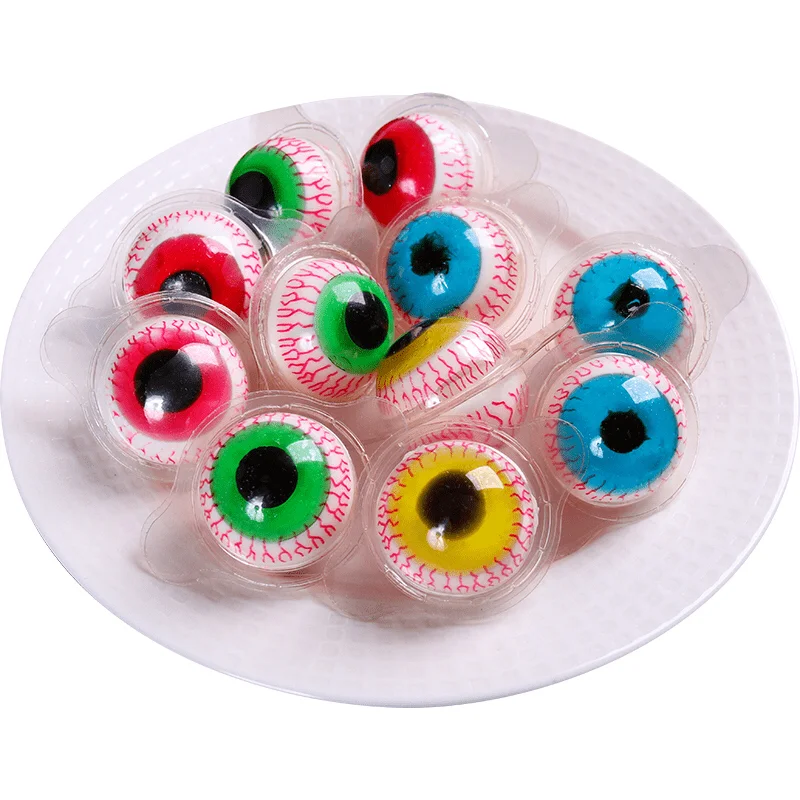 Planet Gummi Eye Ball Gummy Planet Gummi Burst Exploding Candy - Buy ...