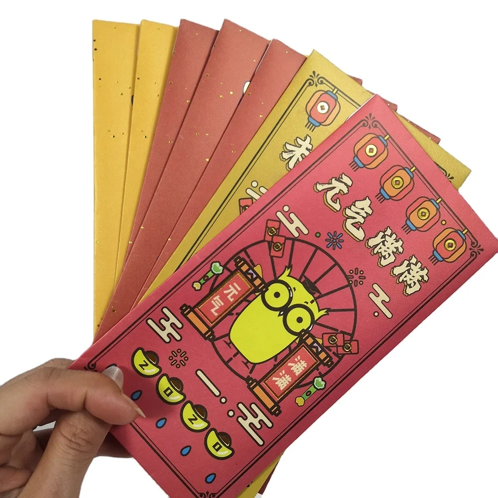 Chinese New Year Special Design Lovely Money Red Envelope Red Packet Traditional Hong Bao Buy Hongbao Red Packet Printing Red Packet Product On Alibaba Com