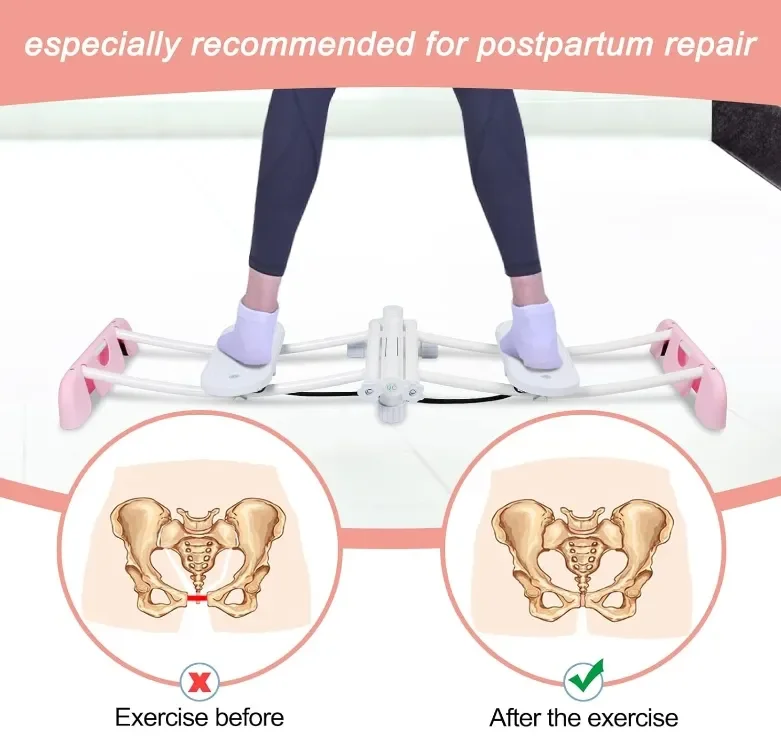 Fitness Leg Clamp Inner Armrest Model for Pelvic Floor Training