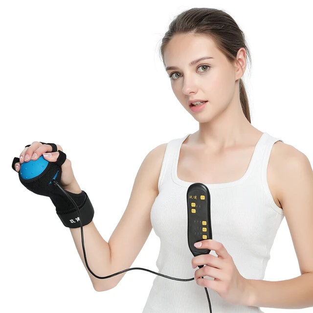 Stroke Hemiplegia Rehabilitation Training Elderly Exercise Finger Strength Wrist Hand Gripper Five-finger Grip Ball